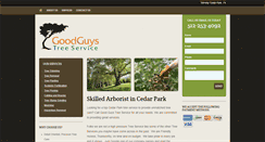 Desktop Screenshot of cedarparktreeservice.net